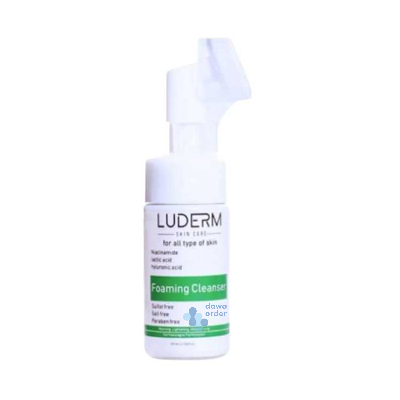 LUDERM FOAMING CLEANSER 120ML