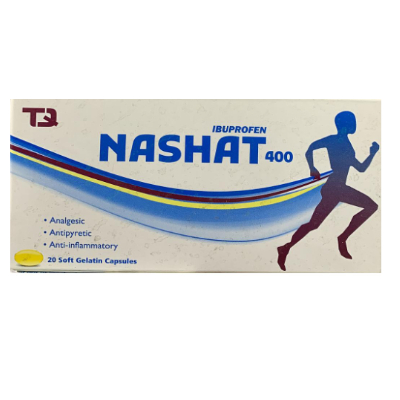 NASHAT 400MG 20SOFT CAP