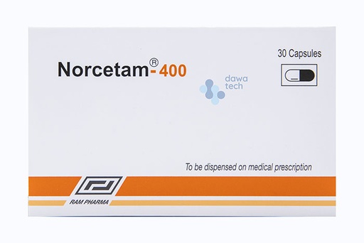 NORCETAM 400MG CAPS