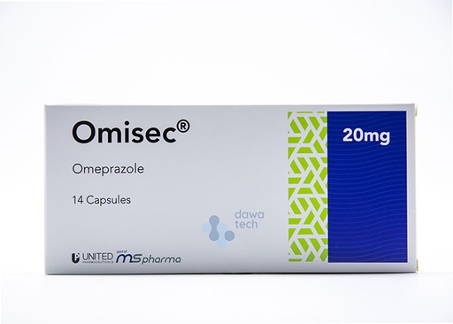 OMISEC 20MG 14CAP