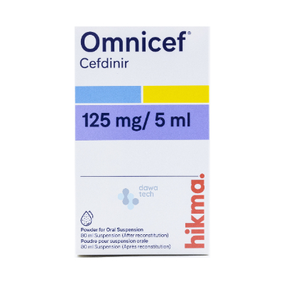 OMNICEF 80 ML SUSP