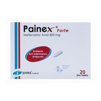PAINEX FORTE 500 MG 20 TAB