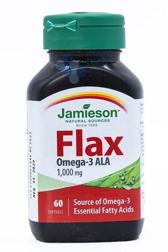 J/FLAXSEED OIL1000MG 60CAP