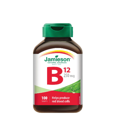 J/VIT B12 TAB 250MCG 100TAB