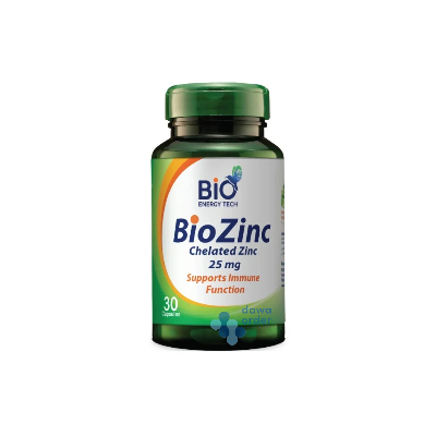 B/BIO ZINC 25MG 30CAP