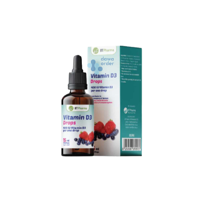 BTPharma VIT.D3 400IU DROP 15ML