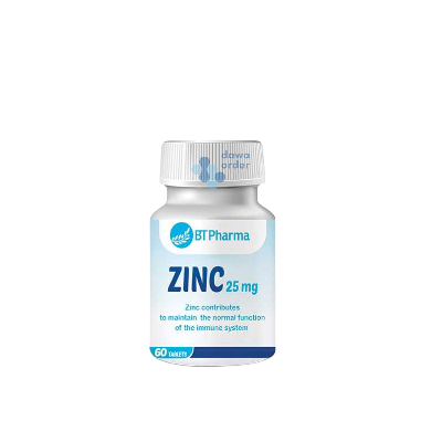 BTPharma ZINC 25MG 60TAB