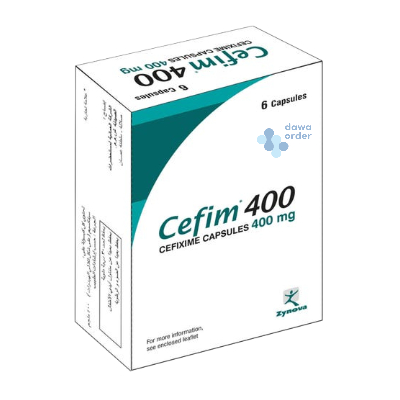 CEFIM 400 MG 6 tab