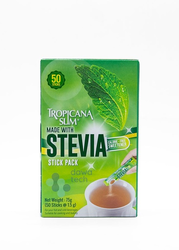 Tropicana Stevia 50 Sticks