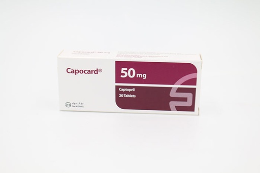 CAPOCARD(50MG)20TAB