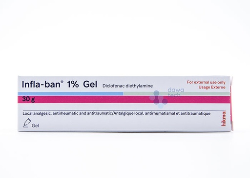 INFLABAN 1% 30GM GEL