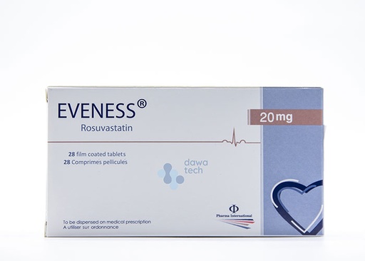 EVENESS 20MG/28TAB