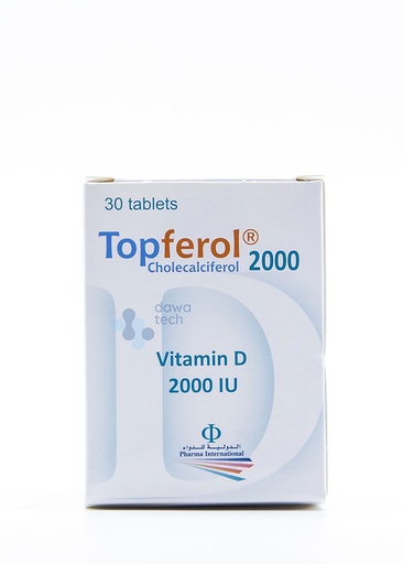 TOPFEROL 2000 IU 30TAB