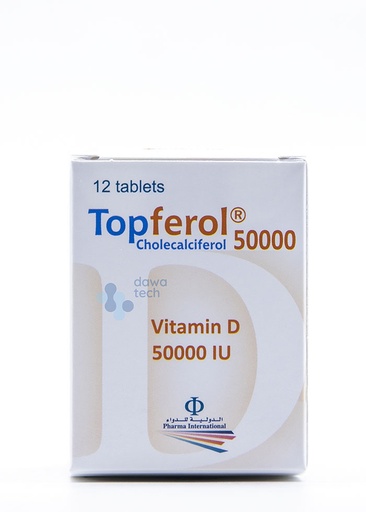 TOPFEROL 50000 IU 12 TAB