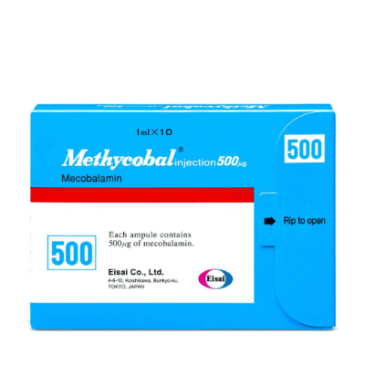 **METHYCOBAL 500mcg 10AMP(كاش) 