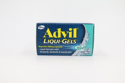 **ADVIL LIQUI-GELS(كاش) 