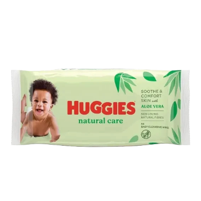 HUGGIES NATURAL CARE 56 WIPE
