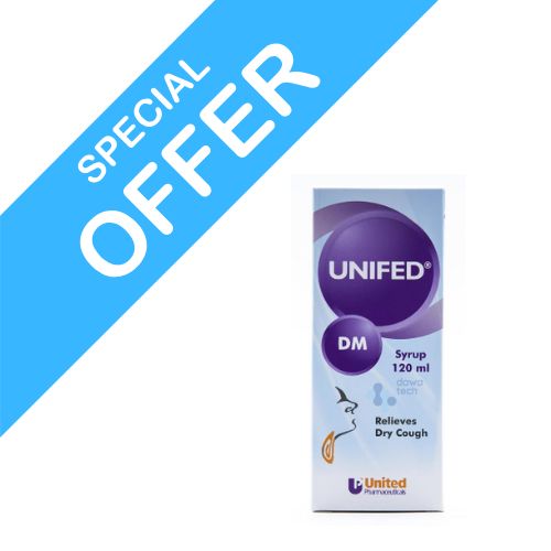 UNIFED  DM SYRUP 120ML