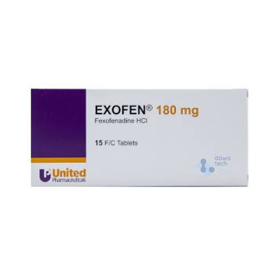 EXOFEN 180MG TAB 15