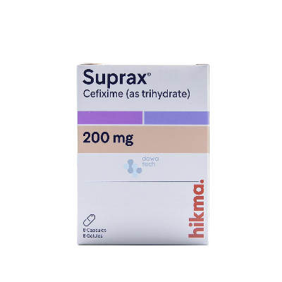 SUPRAX 200MG CAP 8