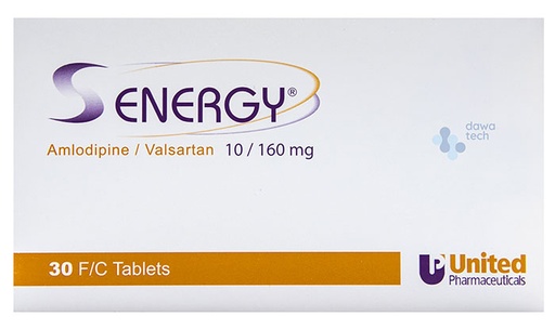 [6251653300007] Senergy 10/160mg 30tab