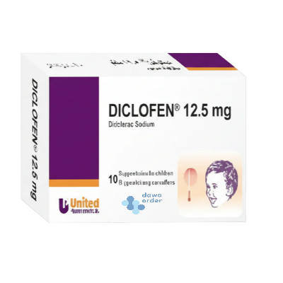 [6251158140108] Diclofen 12.5 Supp