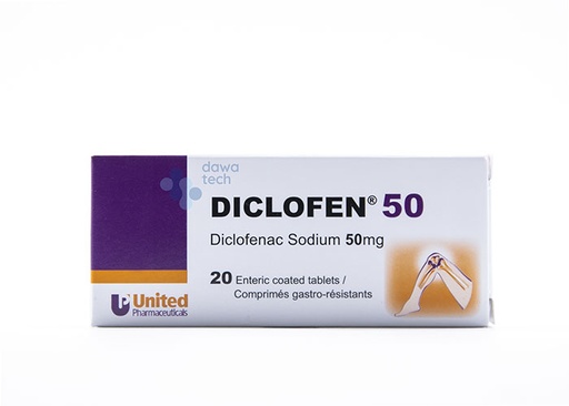 [6251158140504] Diclofen 50mg 20tab