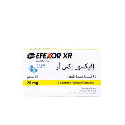 [UPJ E003] EFEXOR 75MG CAP 1X14 BLS MEC