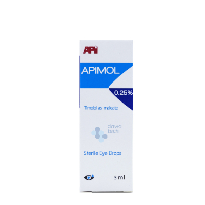 APIMOL .25MG EYE/D 5ML
