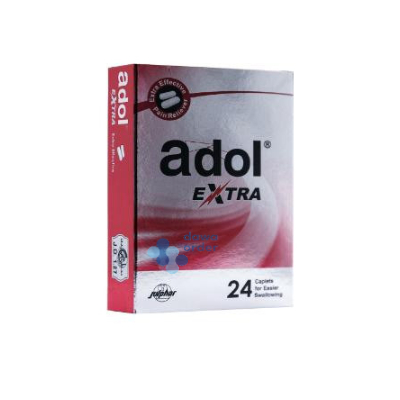 ADOL EXTRA 500MG 24CAPLETS