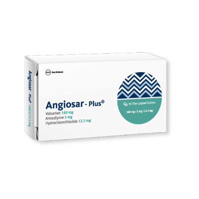 ANGIOSAR 160/5/12.5MG 30TAB