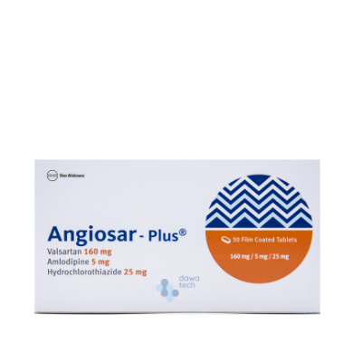 ANGIOSAR 160/5/25MG 30TAB