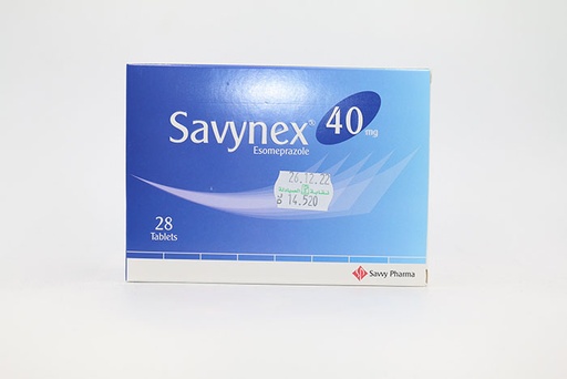 Savynex 40 MG x 28 T