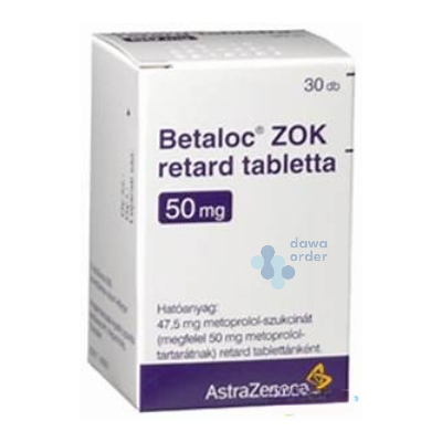 Betaloc ZOK 50mg 30 Tablets