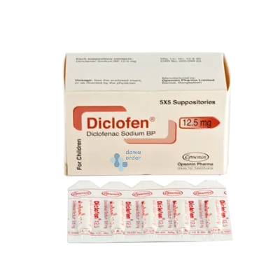 Diclofen 12.5 Supp