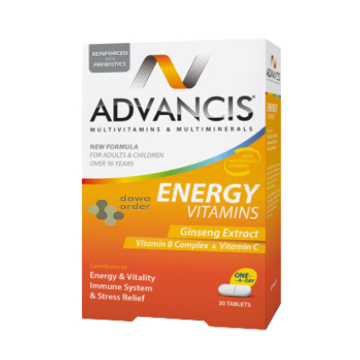 ADVANCIS ENERGY VITAMINS 30TAB